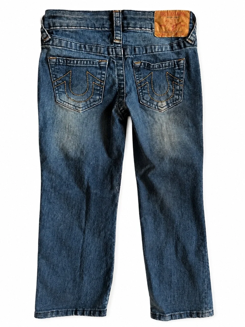 True Religion Kids Geno Relaxed Slim Jeans Size 6 Blue Denim – Pre-Owned